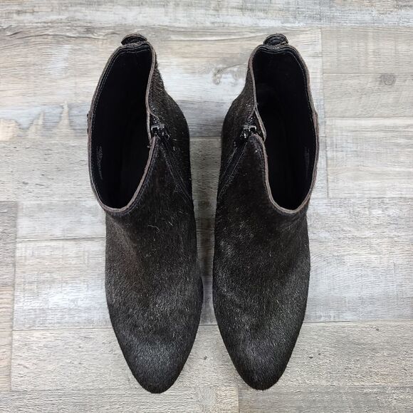 NWOT Lucky Brand Lenree2 Calf Hair Bootie - Picture 6 of 8